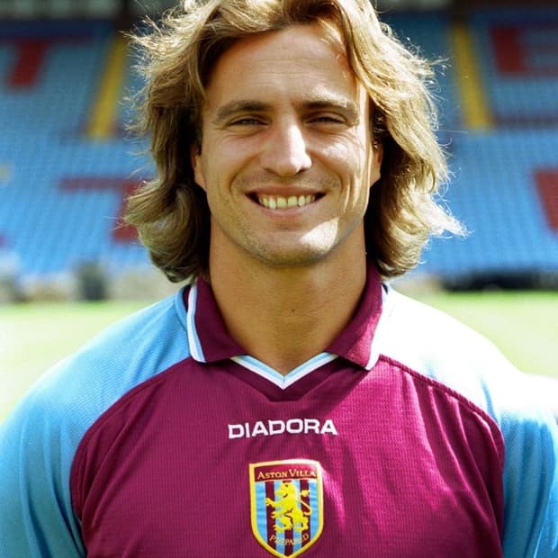 아스톤빌라 01-02 지놀라 유니폼