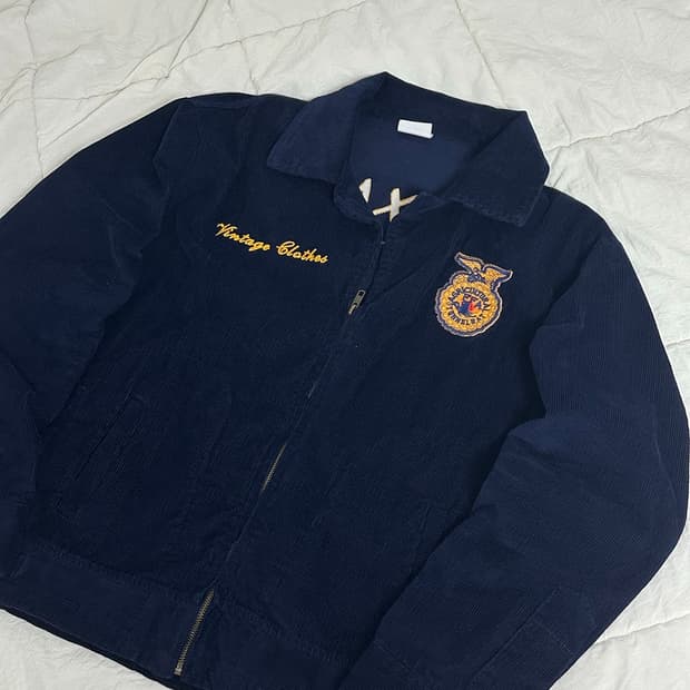 ffa 복각 코듀로이 자켓 텍사스 라지