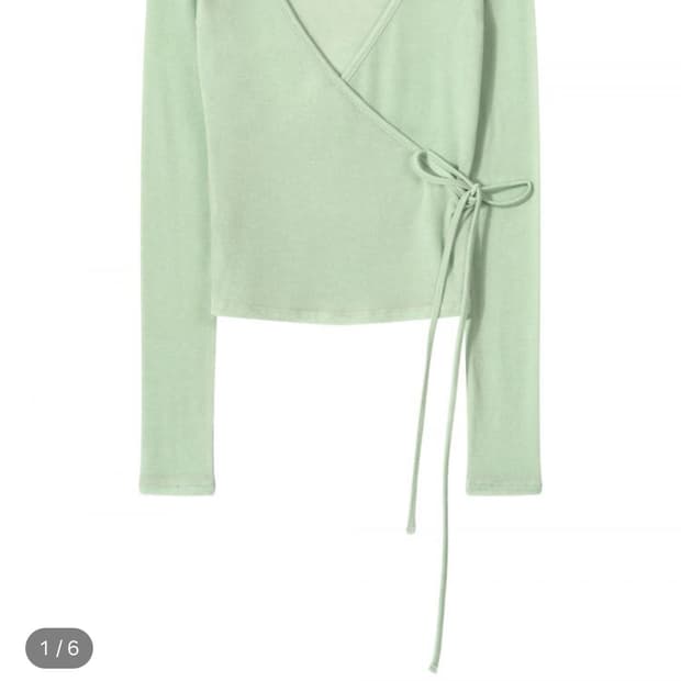 어스지구 wrap 가디건(light lime)