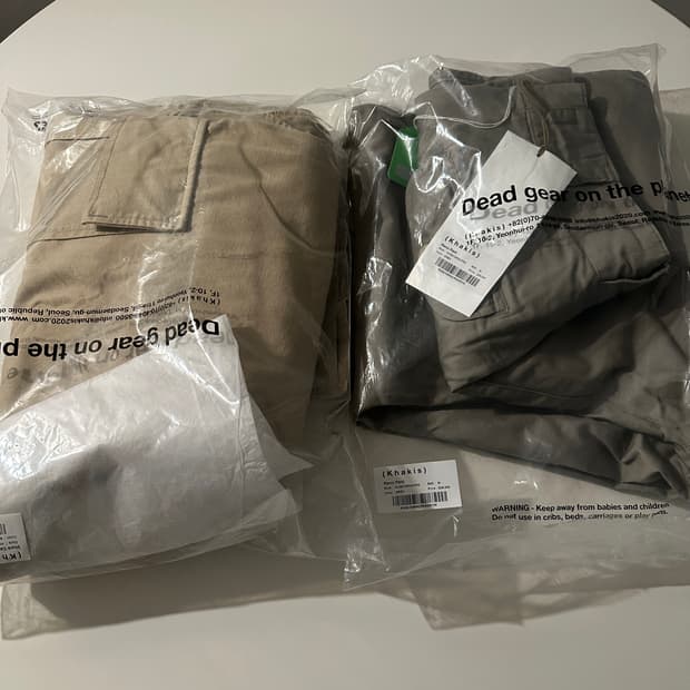 khakis stock cargo pant g2&reno pant 일괄