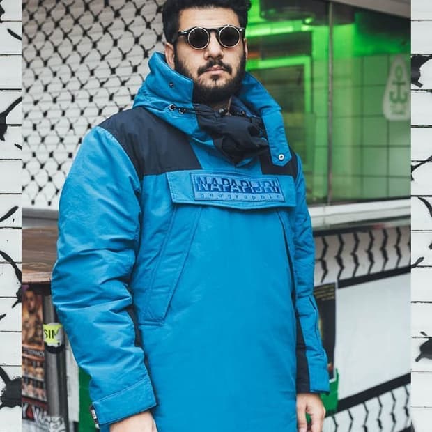 마틴 로즈 X Napapijri Raindoo Jacket M