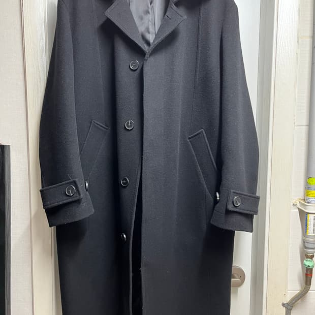 키뮤어 서플라스 울 65 세미오버 더플코트 M