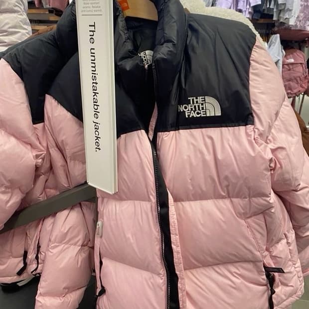 Northface 눕시 핑크