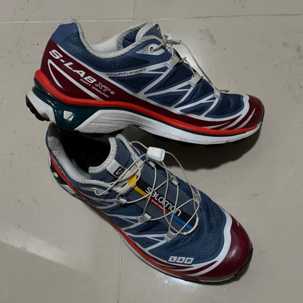 살로몬 xt-6 애슐리블루