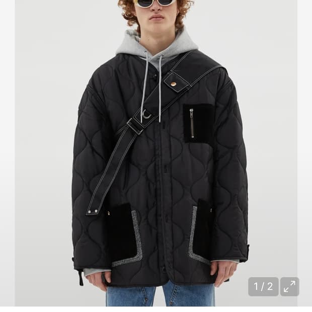 앤더슨벨 퀄티드 자켓 m