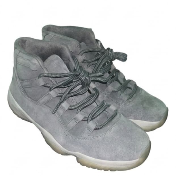 Air Jordan 11 Retro pinnacle Grey Suede