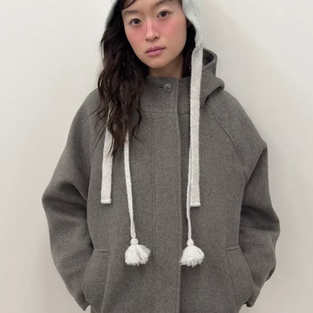 타입서비스 하프코트 그레이