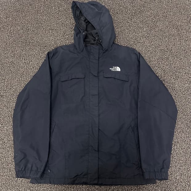 노스페이스 여성 바람막이 자켓 블랙 95(XL)