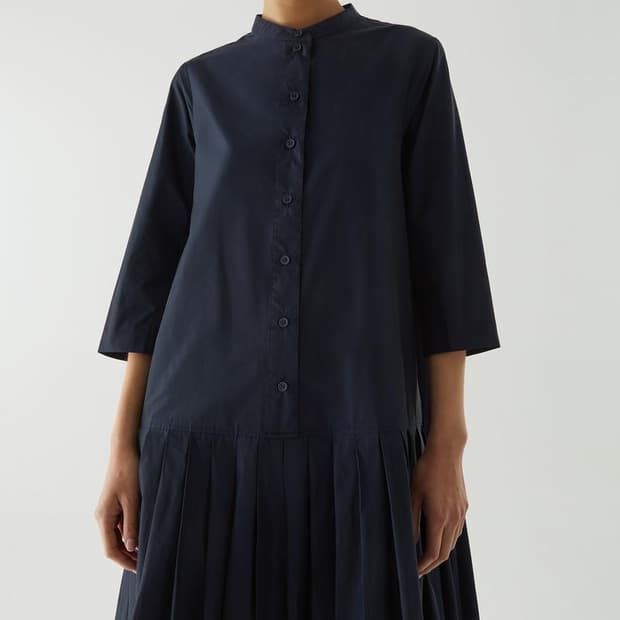 코스 플리츠 원피스