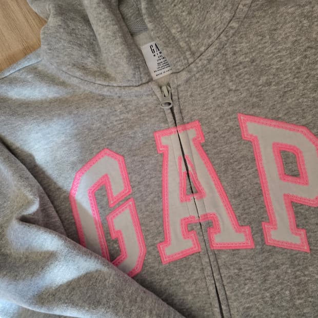 GAP 갭 그레이핑크 y2k 후드집업 pink st 스팽글 후디