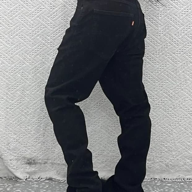 리바이스 512 빅E 프리미엄 골드 흑청 데님팬츠 36인치 C10526