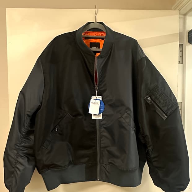 빔즈 26SS MA-1 L사이즈 새상품