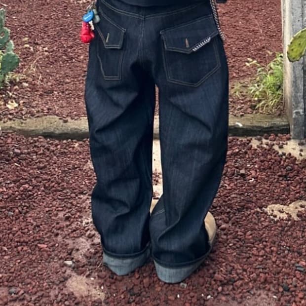 노쿨러스 데님팬츠 1사이즈