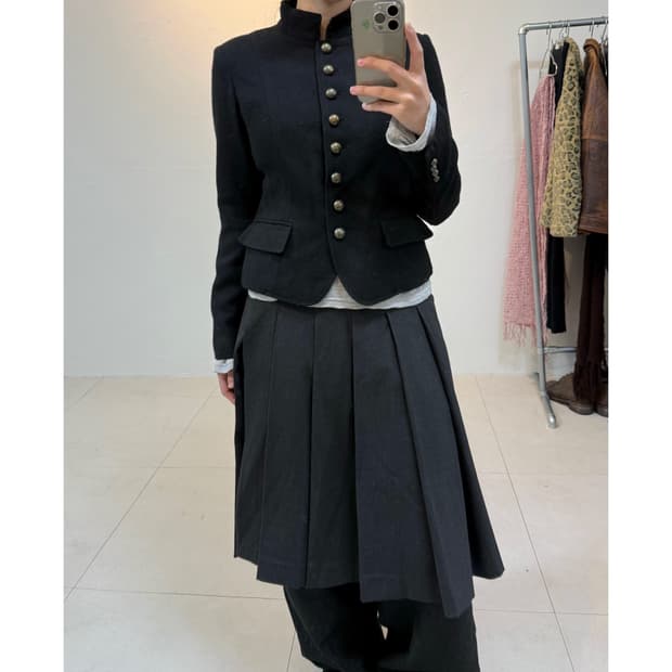 빈티지 울 자켓