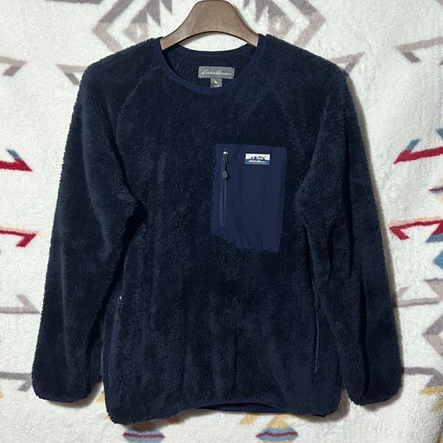 [에디바우어] •Bulky Fleece L/S Tee