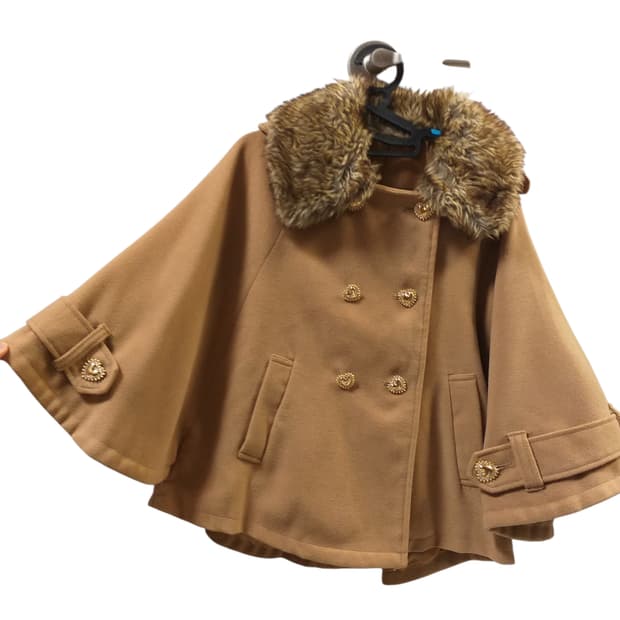 양산형지뢰계 빈티지케이프망토코트 달천대장y2k라떼히메로맨틱갸루로리타일브