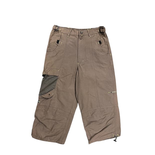 P055 NIXOSPIN 카고 와이드 반바지 M
