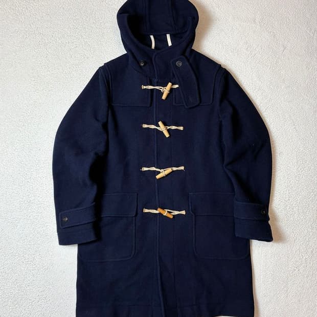 비바스튜디오 코퍼레이트 락앤롤 후디 더플 코트 PN7643