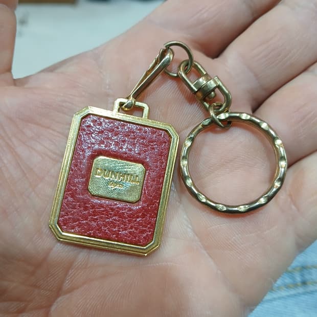 빈티지 던힐 (DUNHILL) 키링