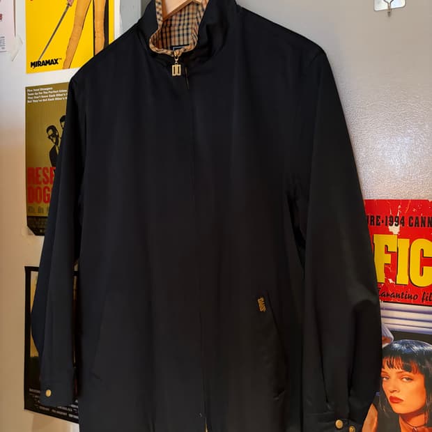 닥스 블루종 자켓