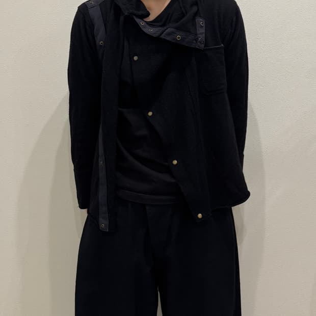 캐피탈 울 펜싱 후드 자켓