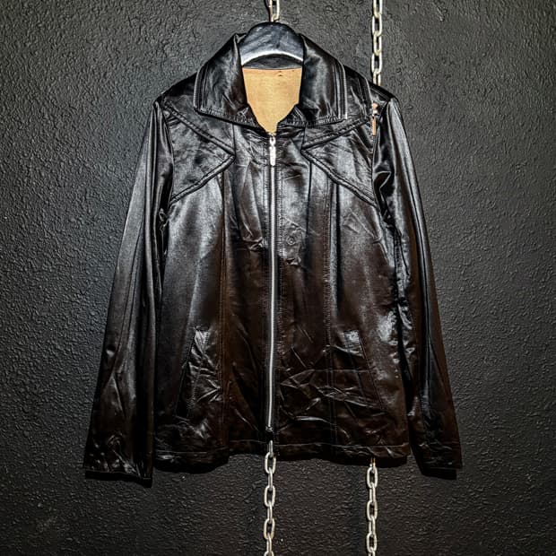 Nylon Gloss Zip Jacket 