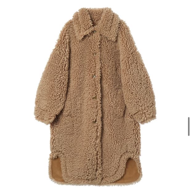 보카바카 테디베어 무스탕 코트