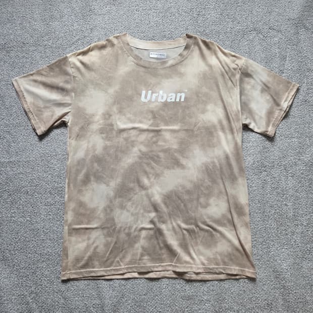 Japanese vintage 타이다이 반팔 티셔츠 L(100)