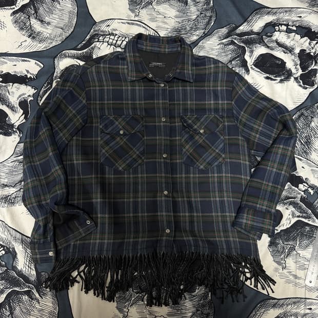 자라 웨스턴 프린지셔츠 남방 여성 S 사이즈