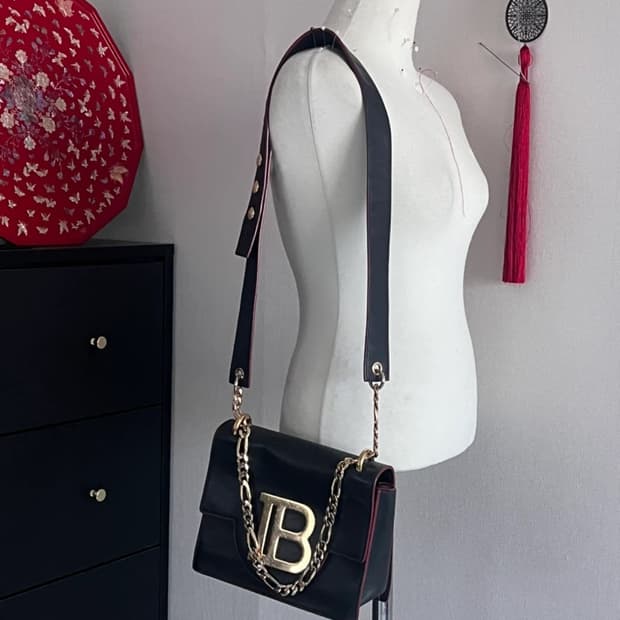 Balmain 2way golden chain bag 