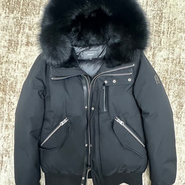 [상급 상태] 맥케이지 딕슨 블랙퍼 38 패딩 + 옷걸이