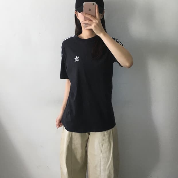 아디다스 사이드라인 반팔티