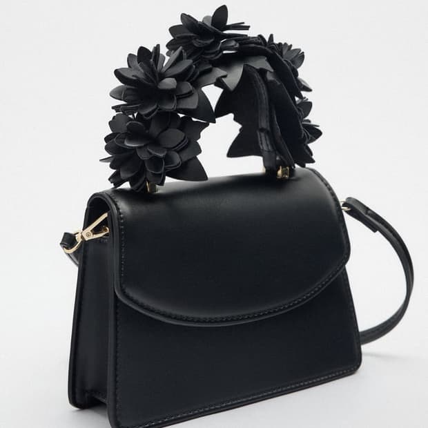 Zara 자라 미니 백 플라워 숄더 백
