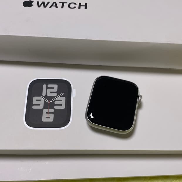 애플워치 SE2 44mm GPS 실버