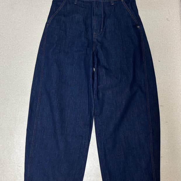 낫포너드 커브드 데님 인디고 판매합니다