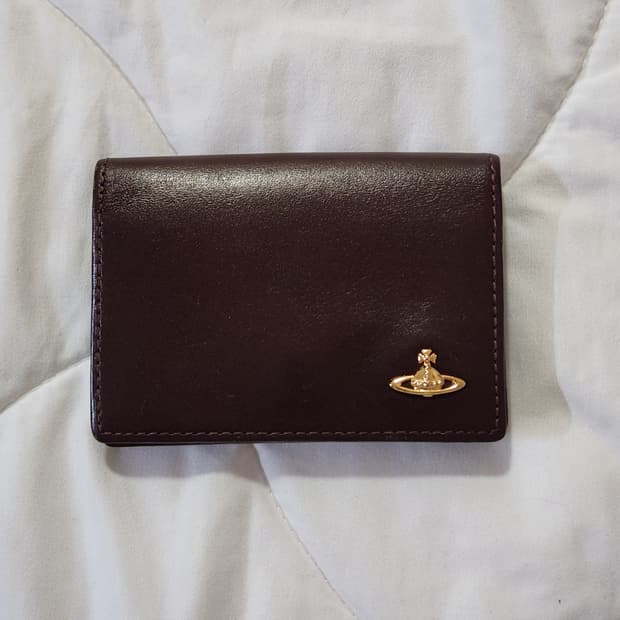 비비안웨스트우드 빈티지 워터 orb 지갑