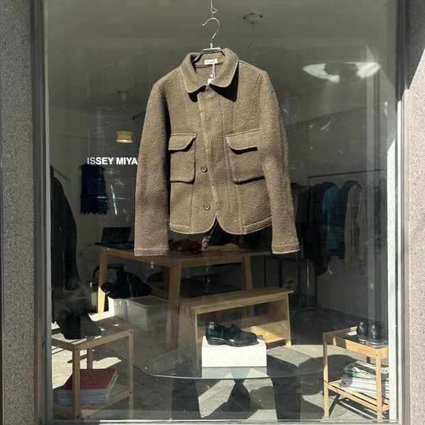 Plantation Issey Miyake wool jacket