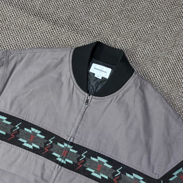 디스이즈네버댓 라인 봄버 자켓