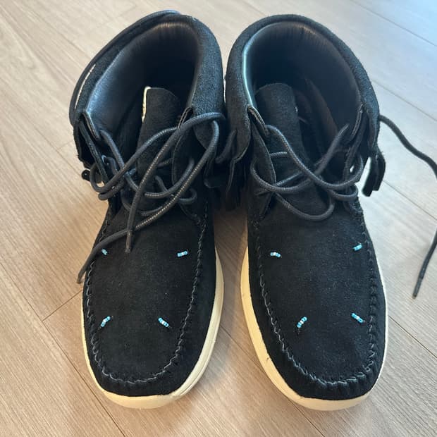 VISVIM FBT 샤먼포크 SHAMAN-FOLK 블랙 8.5