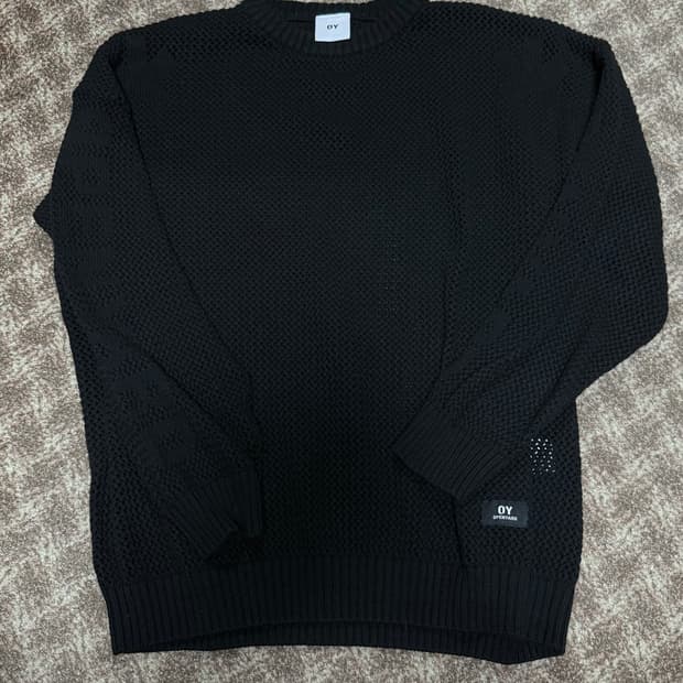 OY 매쉬 오픈 니트