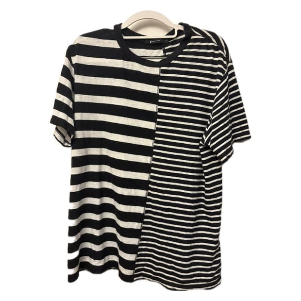Alexander Wang oblique striped tee