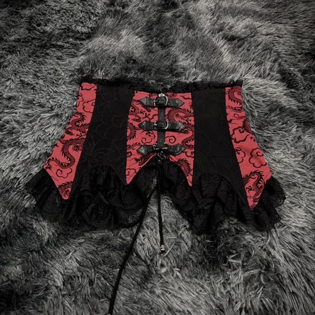 Qutie Flash 드래곤 오리엔탈 코르셋