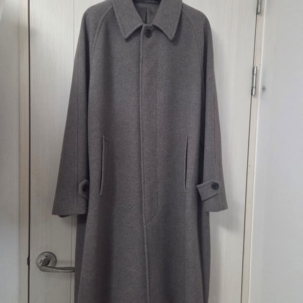 [XL] 무신사스탠다드 캐시미어 블렌드 오버사이즈 발마칸 코트