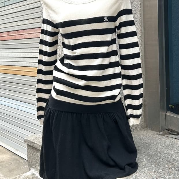 Burberry Ribbon Knit Onepiece