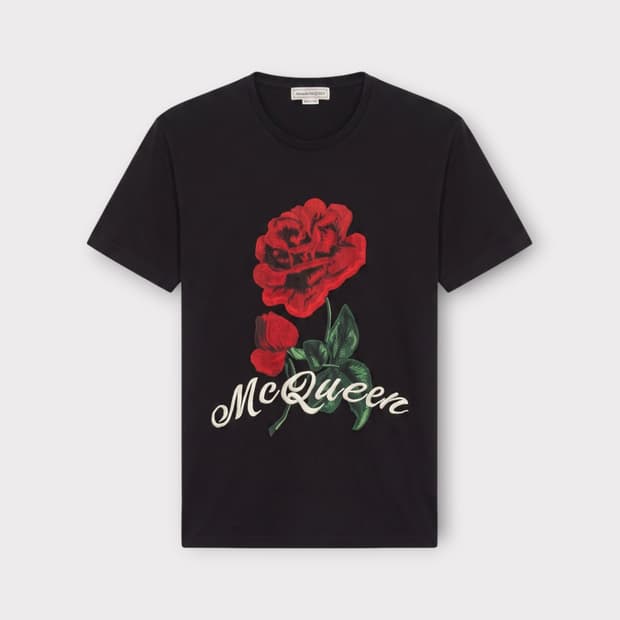 L/ 알렉산더맥퀸 19SS 로즈자수 반팔
