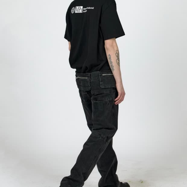 플라스틱프로덕트 데님팬츠 