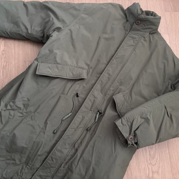 새상품급 아더316 헤비 야상패딩2way 야상 남105  피쉬테일 n3b