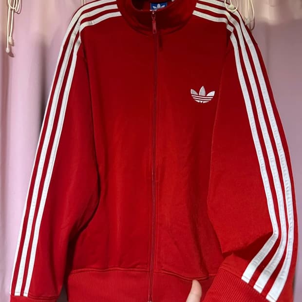 아디다스 파이어버드 빨강 레드 져지