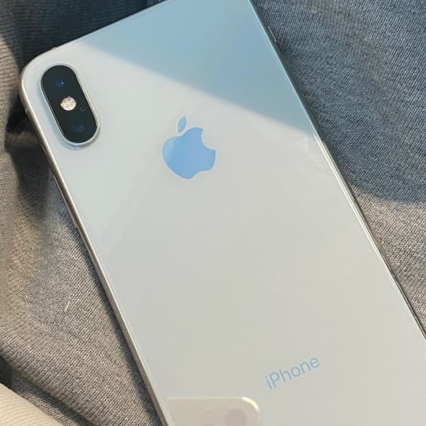 (카메라 무음) 아이폰 XS 256GB 화이트 실버