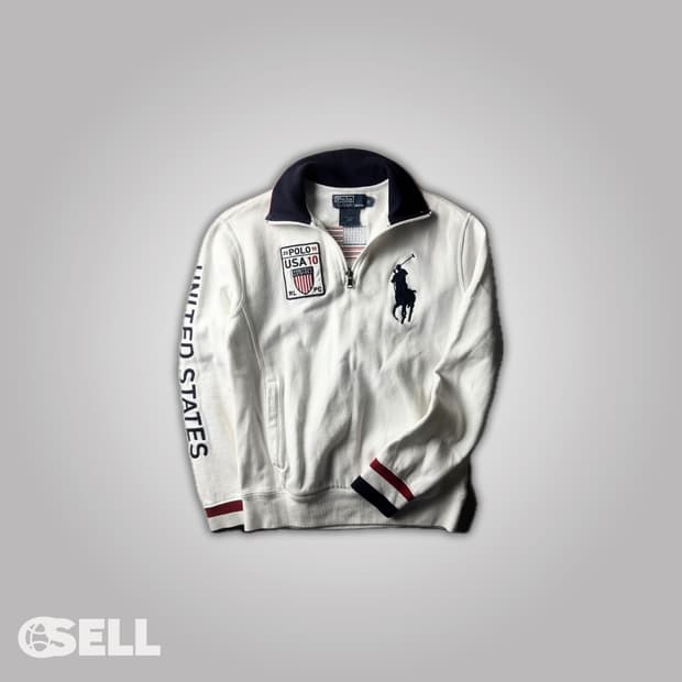 폴로 usa 반집업